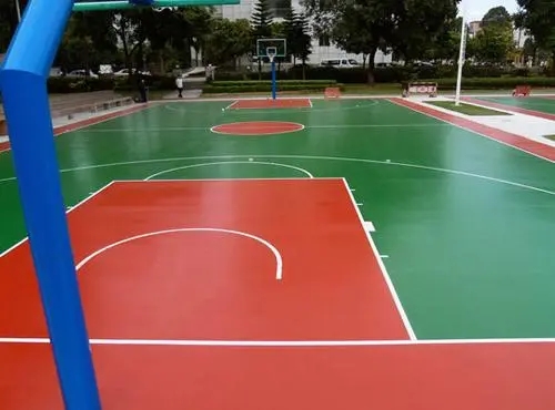 九江球场地面翻新,裂缝修重要性